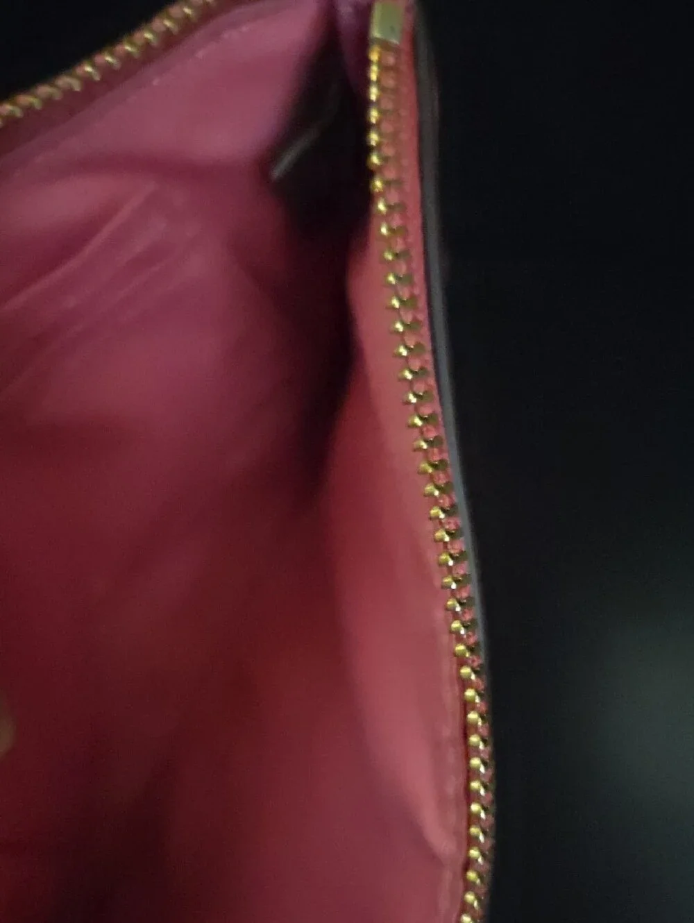 Coach Hot Pink Leather Wristlet